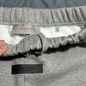 Fear of God Essentials Heather Gray Sweatpants